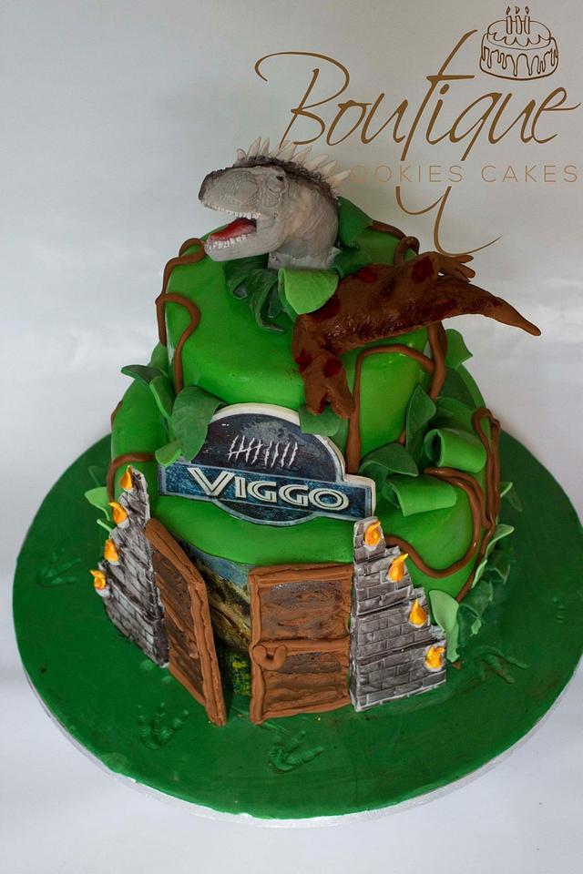 Jurassic World Cake I Rex Via T Rex Cake By Boutique Cakesdecor