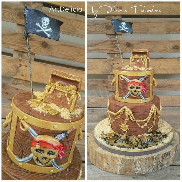 Pirates of the Caribbean Cake - Decorated Cake by Unique - CakesDecor