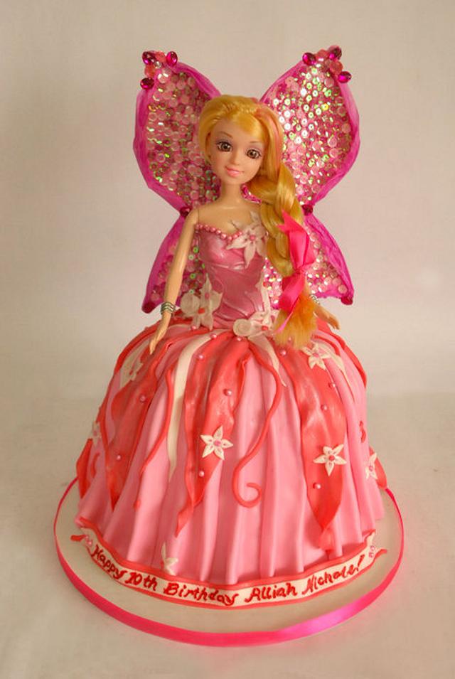 Fairy Barbie Cake - Decorated Cake by Larisse Espinueva - CakesDecor