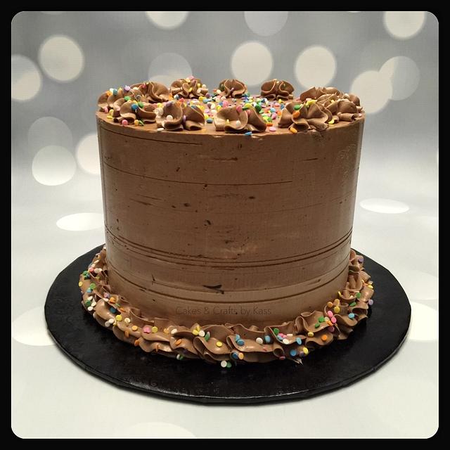 Mocha Cake - cake by Cakes & Crafts by Kass - CakesDecor