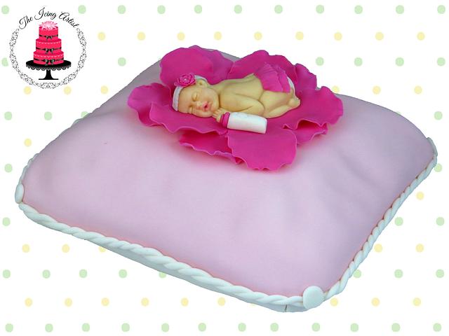 Baby Shower Princess Pillow Cake Cake By The Icing Cakesdecor