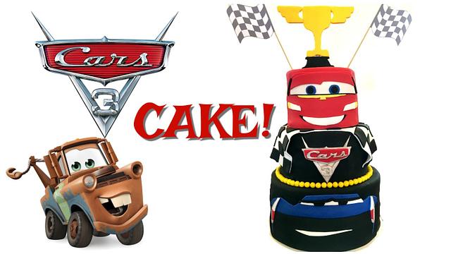 CARS 3 CAKE! - Cake by Miss Trendy Treats - CakesDecor