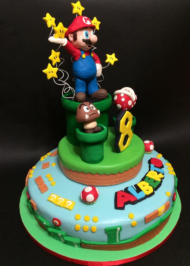 Super Mario Cake - Cake by Davide Minetti - CakesDecor