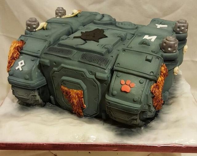 Warhammer 40k cake - Cake by joe duff - CakesDecor