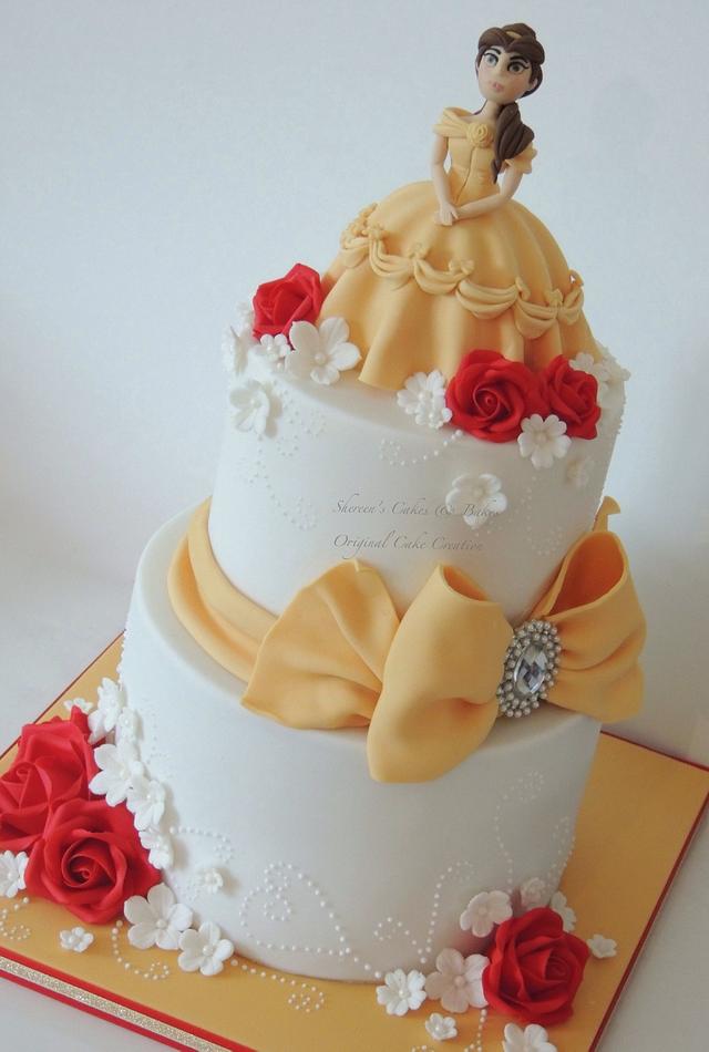 Princess Belle Cake By Shereen Cakesdecor 2936