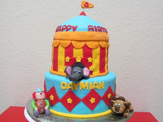 Circus Theme cake