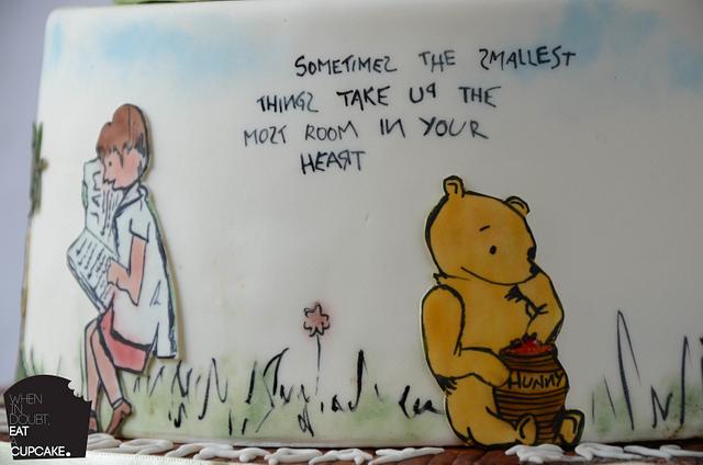 Vintage Winnie the Pooh cake 