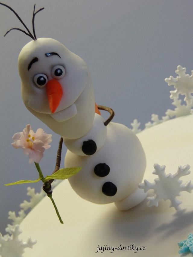 Happy Birthday From Olaf Cake By Jana Cakesdecor