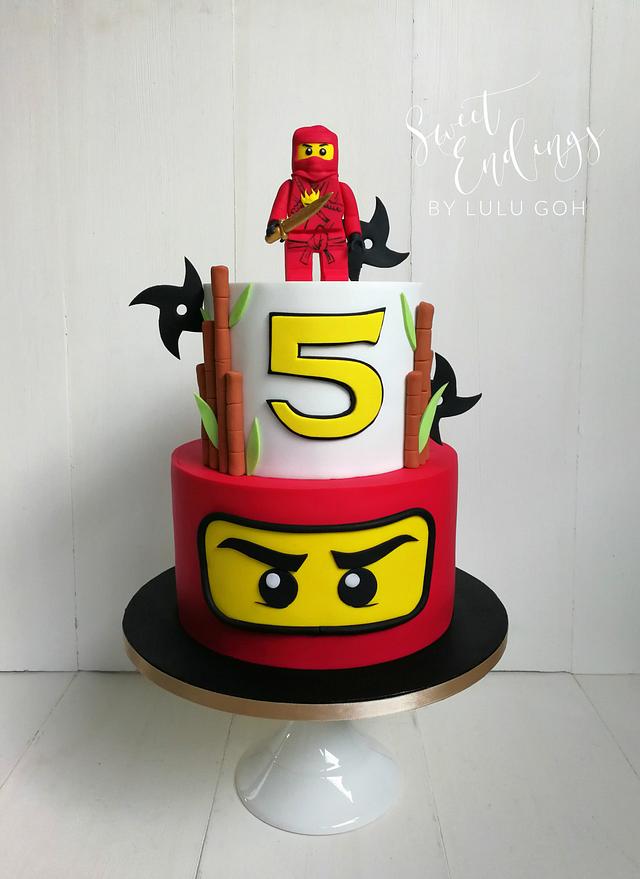 Ninjago Kai - Decorated Cake by Lulu Goh - CakesDecor