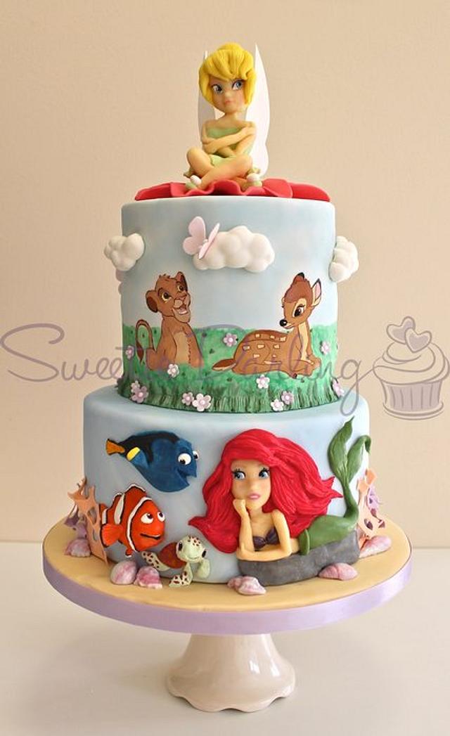 Disney Cake - Cake by Sweetie Darling- Billie - CakesDecor