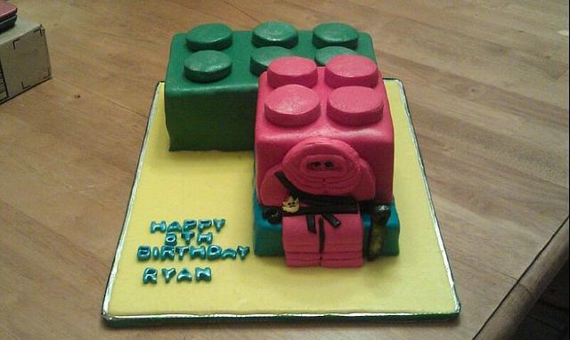 Lego Birthday Cake Decorated Cake By Tammy Cakesdecor