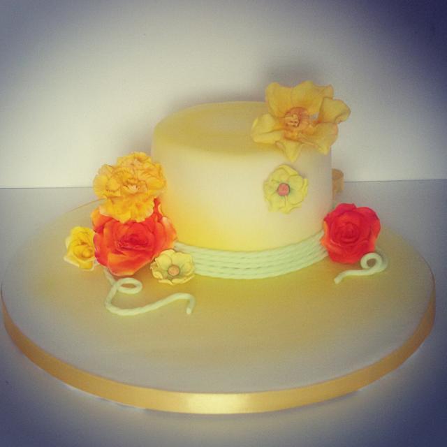 Festa Della Mamma Decorated Cake By Sabrina Adamo Cakesdecor