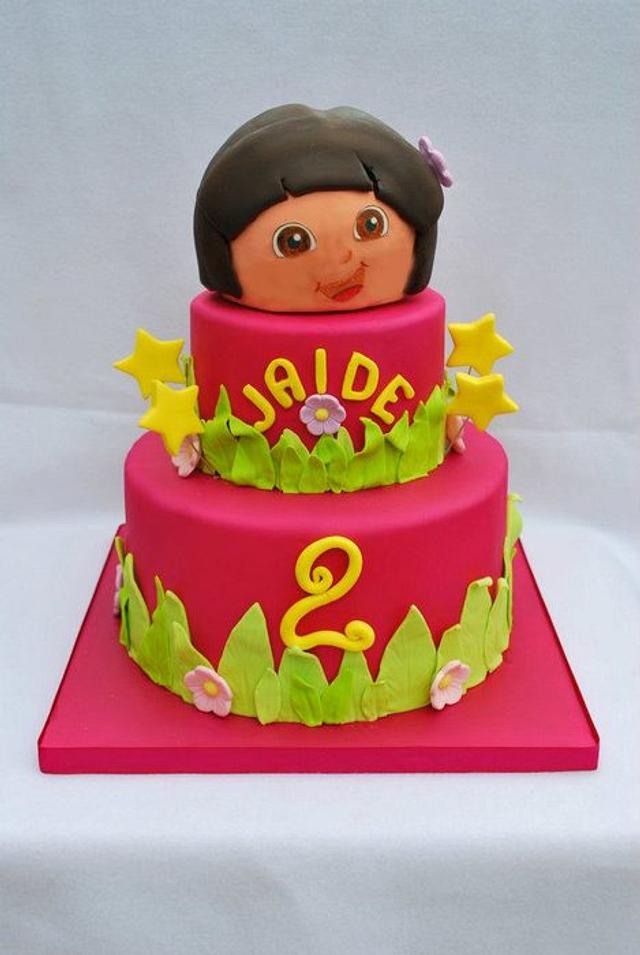 Dora Cake - Decorated Cake by Karen - CakesDecor