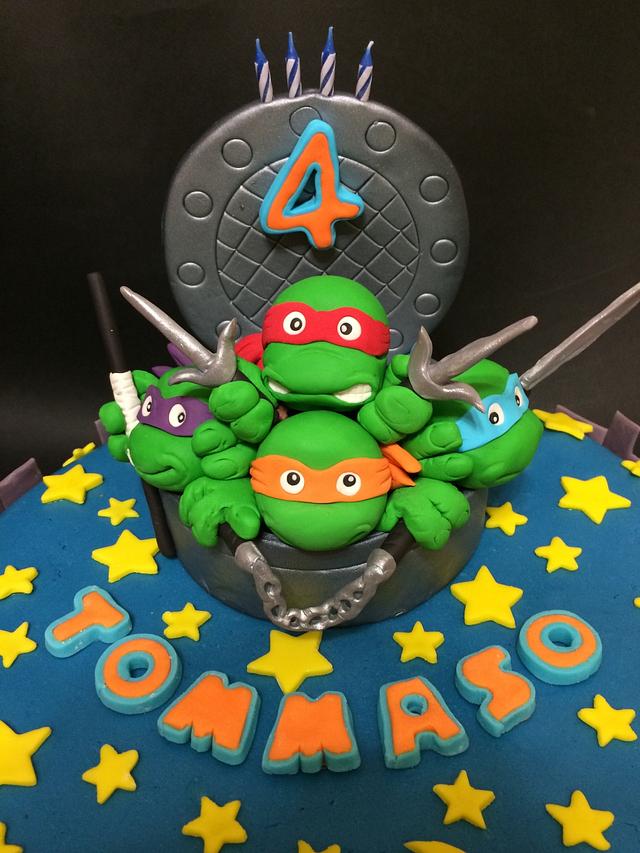 Ninja Turtles Birthday Cake - Cake by Davide Minetti - CakesDecor