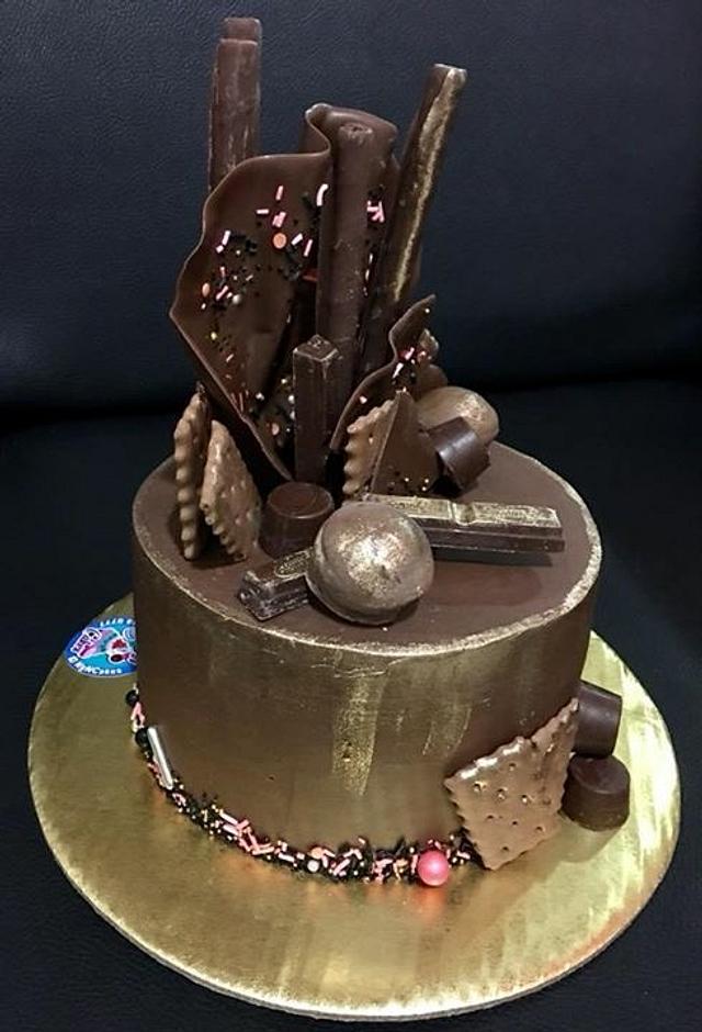 Chocolate Lovers Delight Cake By Nandn Cakes Rodette De Cakesdecor