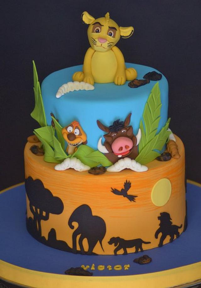 Hakuna Matata! - Decorated Cake By Monika Moreno - Cakesdecor