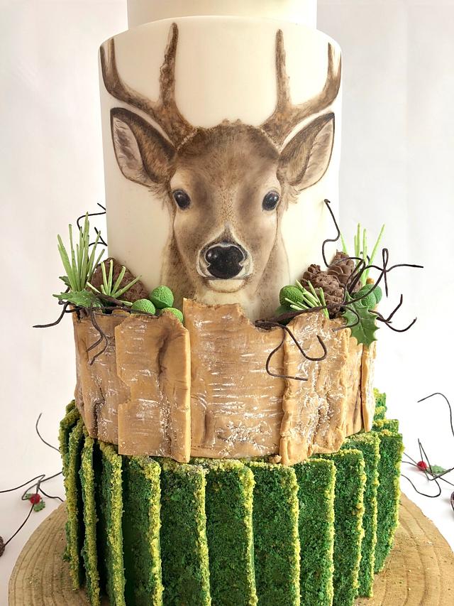 Woodland - Cake by tomima - CakesDecor