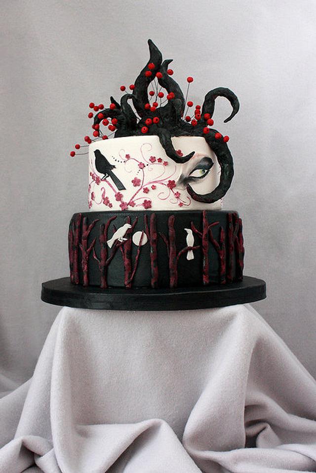 Gothic Wedding cake 