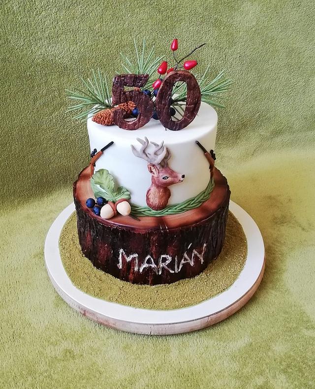 Hunting cake - Cake by MoMa - CakesDecor