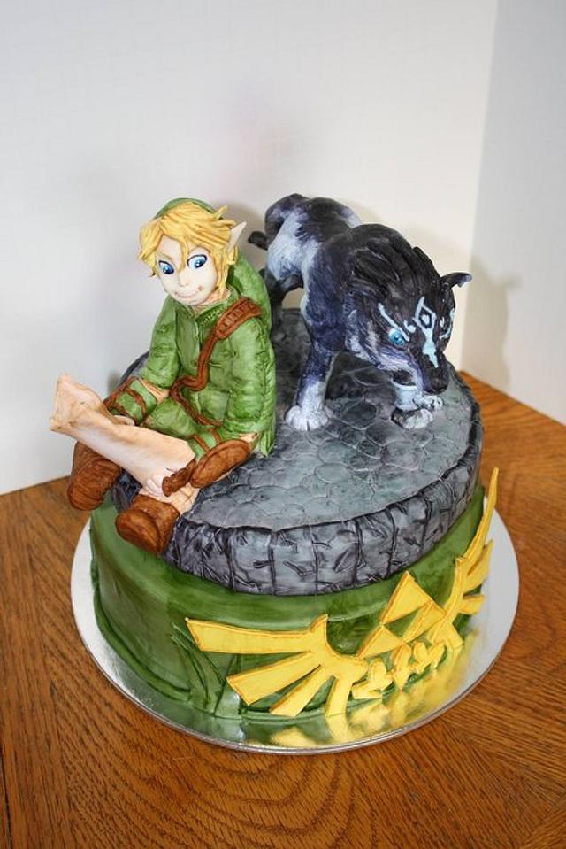 Zelda Twilight Princess Cake - Cake by Miranda - CakesDecor