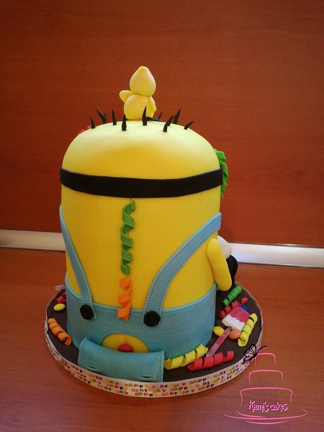 Minion Cake By Kamispasova Cakesdecor Minion Cake By Kamispasova Cakesdecor