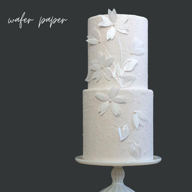 How to create a Wafer Paper Confetti Texture for your cakes - Cakes by Lynz