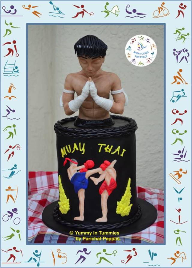 Sport Cakes For Peace Collaboration Muay Thai Thai Cakesdecor