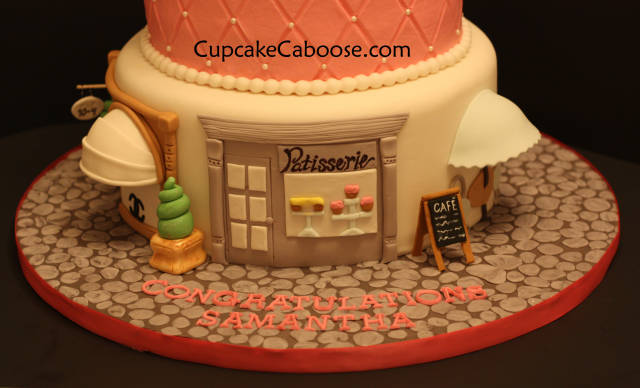 Paris! - Cake by CupcakeCaboose - CakesDecor