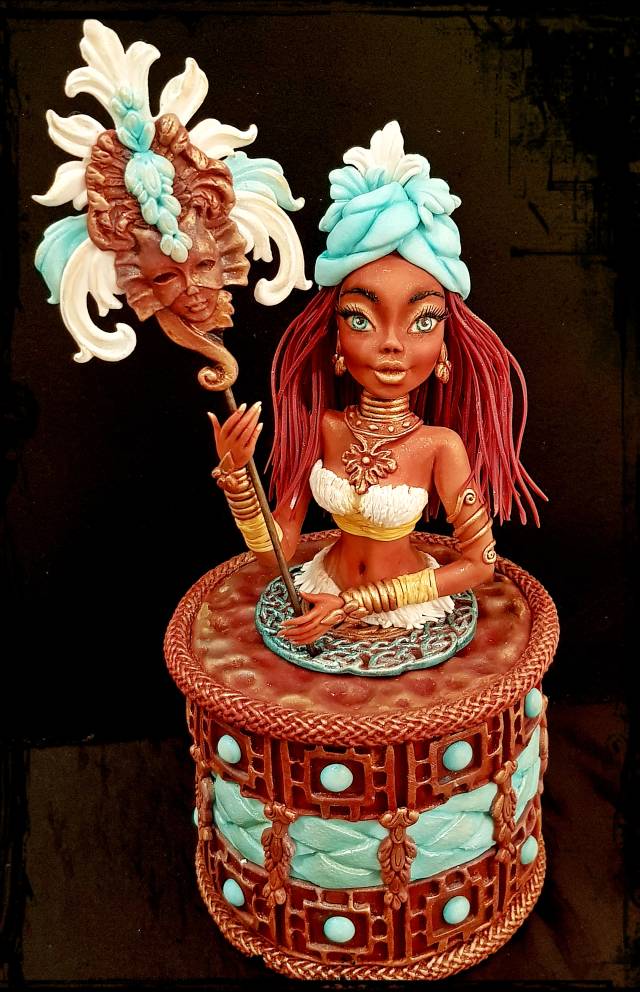 CREOLE - Decorated Cake by Galya's Art - CakesDecor