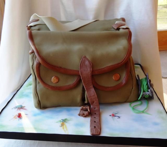 Fishing Bag and Basket - Decorated Cake by Fifi's Cakes - CakesDecor