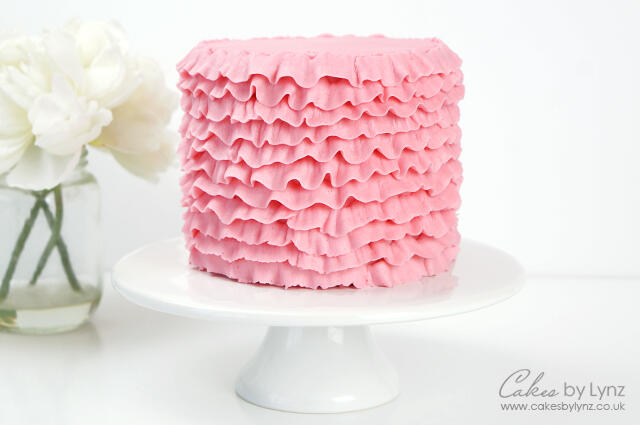 Random Ruffle Cake – Storybook Bakery