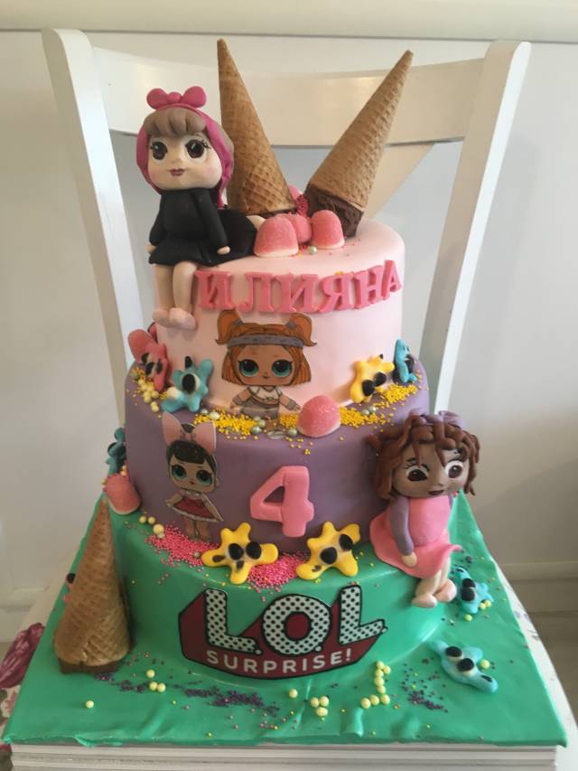 lol surprise cake by Doroty CakesDecor