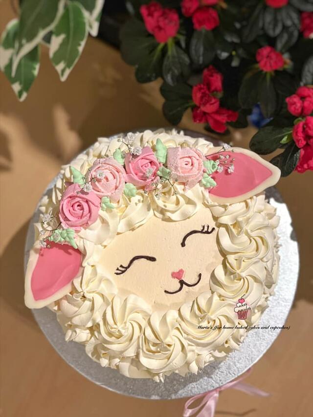 Easter Lamb Cake - CakesDecor