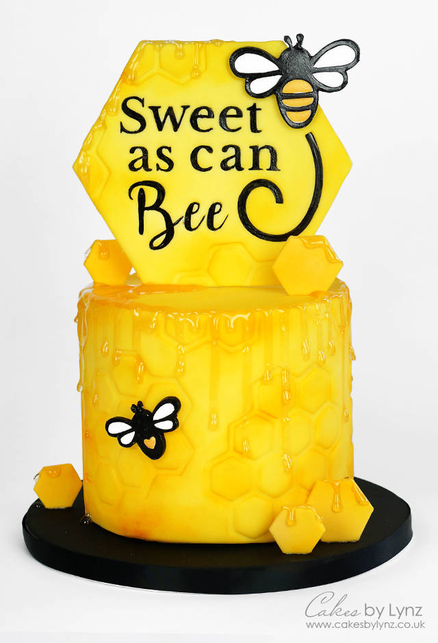 Bumble Bee Drip Cake Decorating Tutorial Cakesdecor