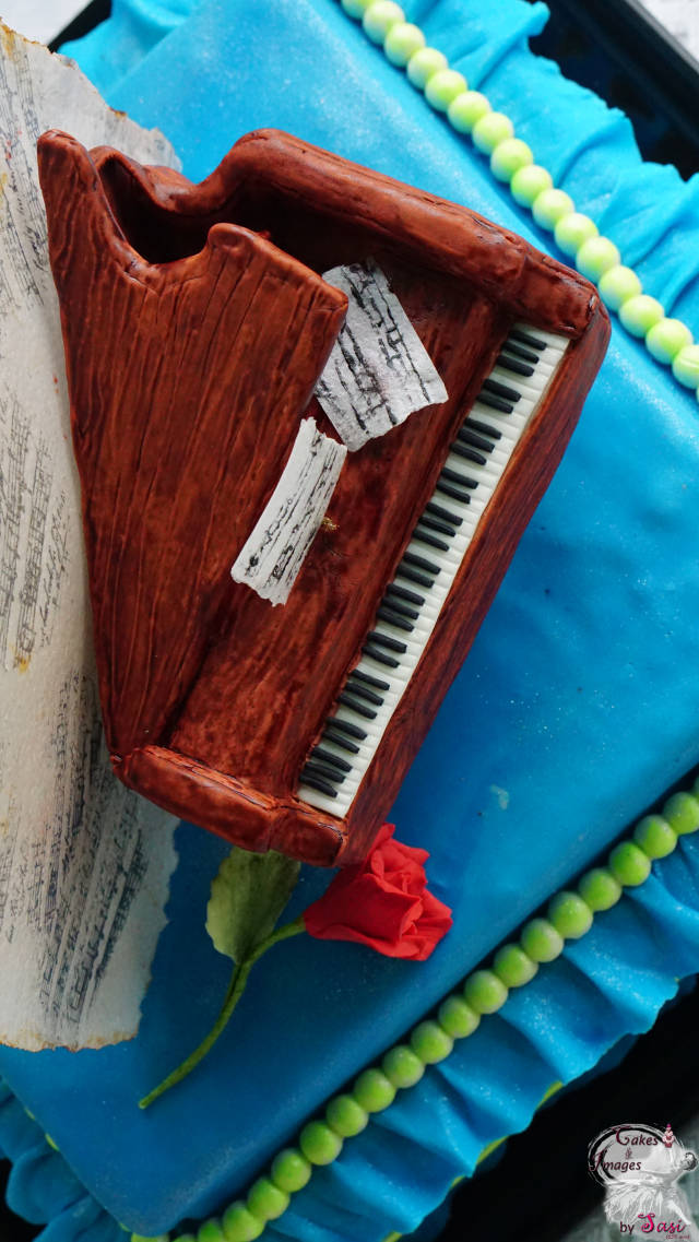 26 Saxophone cakes ideas | music cakes, saxophone, music themed cakes