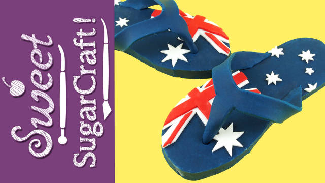 Australia Day Thongs Each