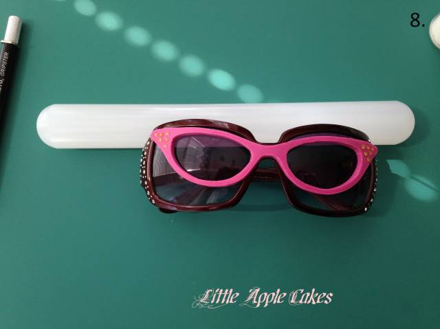 Fondant cheap sunglasses tutorial