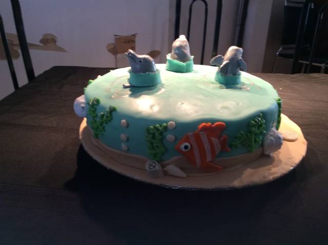 Des Dauphins Cake By Nicesmile Cakesdecor