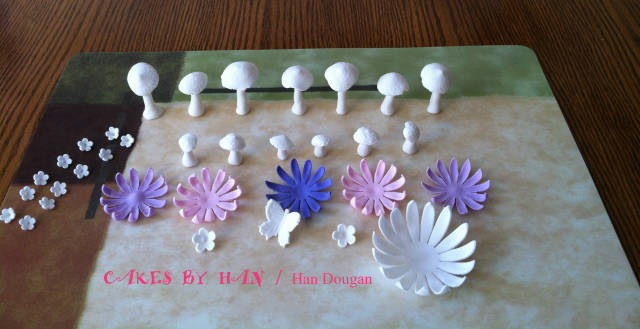 how to make fondant flowers without cutters