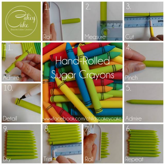 Edible Crayons - CakesDecor