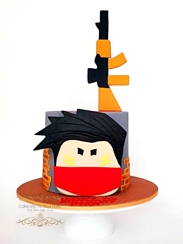 Roblox Cakes For Twin Boys Cake By Leah Jeffery Cake Cakesdecor