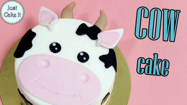 How to make Easy cow cake! - CakesDecor