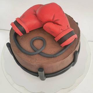 Cake Boxing Gloves Cakesdecor