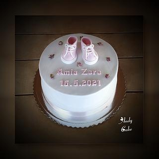 Christening cake - Cake by AndyCake Christening cake - Cake by AndyCake