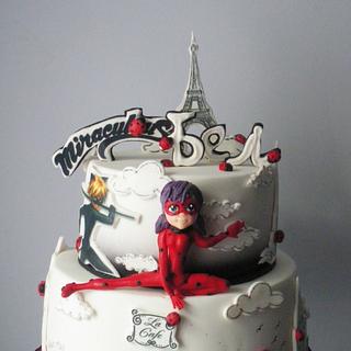 Cake Miraculous Ladybug Cake Cakesdecor