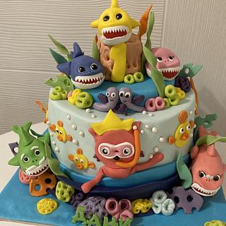 Baby Shark Cake Cakes Cakesdecor