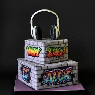 Cake Graffiti Cakesdecor