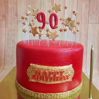 Download Cakes Tagged 90th Birthday Cakesdecor