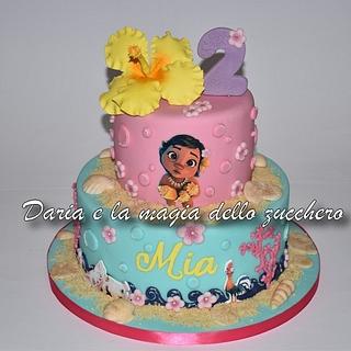Torta Baby Moana Cakes Cakesdecor