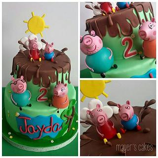 Cake Peppa Cakesdecor